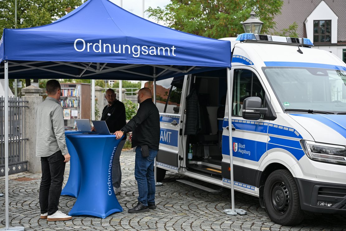 Ordnungsamt vor Ort in Hochzoll · Bild 1