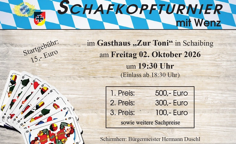 Preisschafkopfen · Bild 1