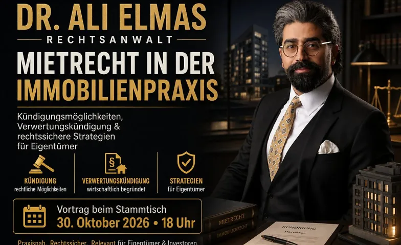 Stammtisch-Event: Mietrecht in der Immobilienpraxis · Bild 1