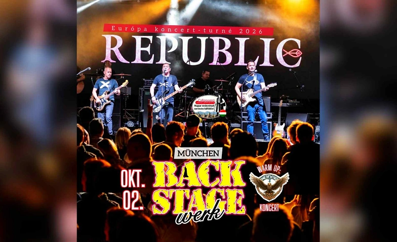 REPUBLIC NAGYKONCERT MÜNCHEN · Bild 1