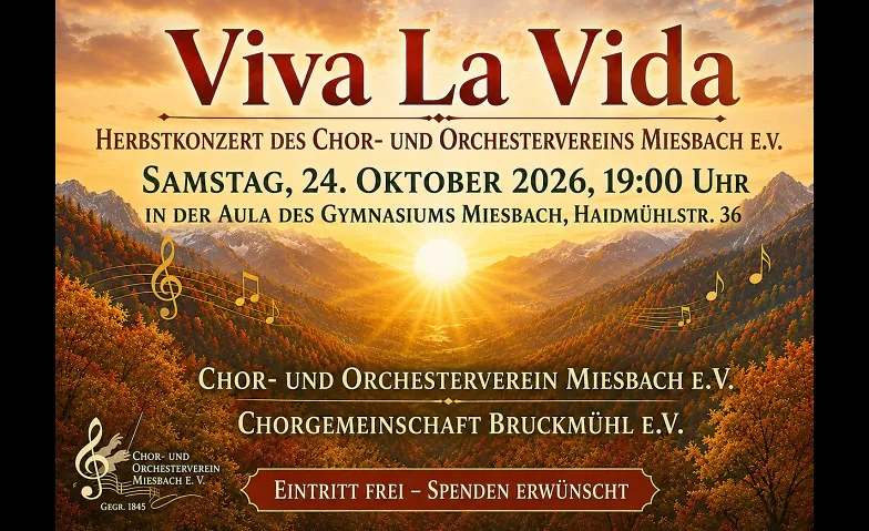 Viva La Vida - Herbstkonzert 2026 · Bild 1