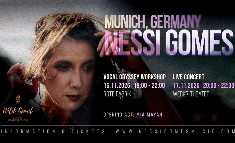 Nessi Gomes Vocal Odyssey Workshop München · Bild 1