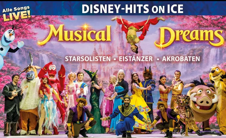 Disney-Hits in MUSICAL DREAMS ON ICE · Bild 1