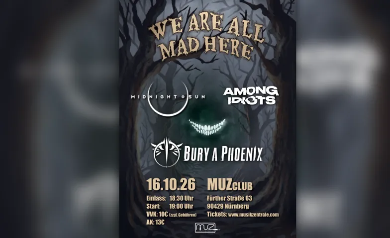 WE ARE ALL MAD HERE - Metalkonzert · Bild 1