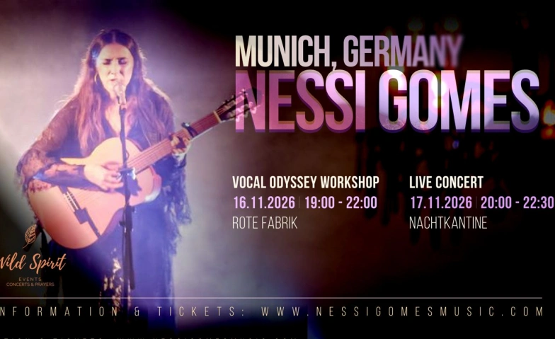 Nessi Gomes Live in München · Bild 1