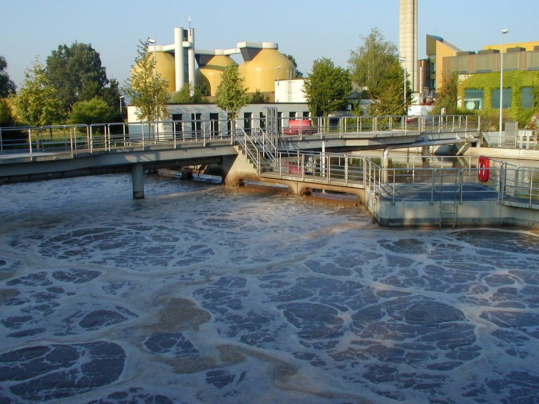Führung durch das Augsburger Klärwerk · Bild 1