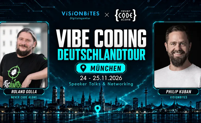 Never Code Alone Vibe Coding Deutschlandtour München · Bild 1