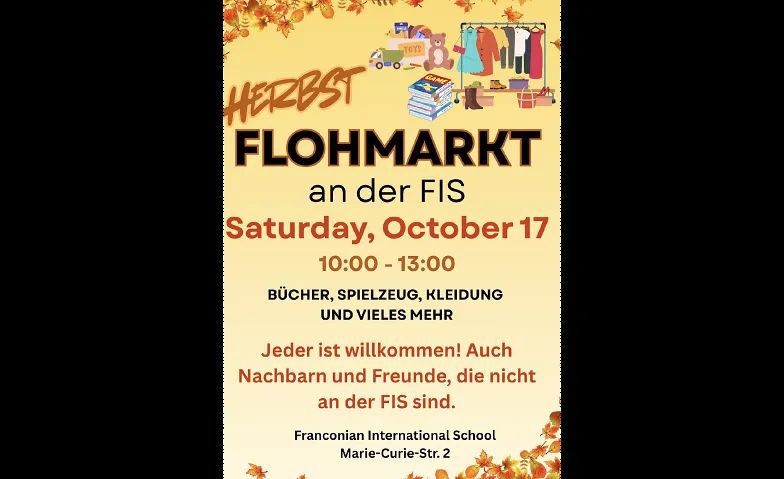 Herbst Flohmarkt am 17.10.2026 · Bild 1