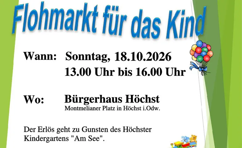 Kinderflohmarkt Höchst i.Odw. · Bild 1