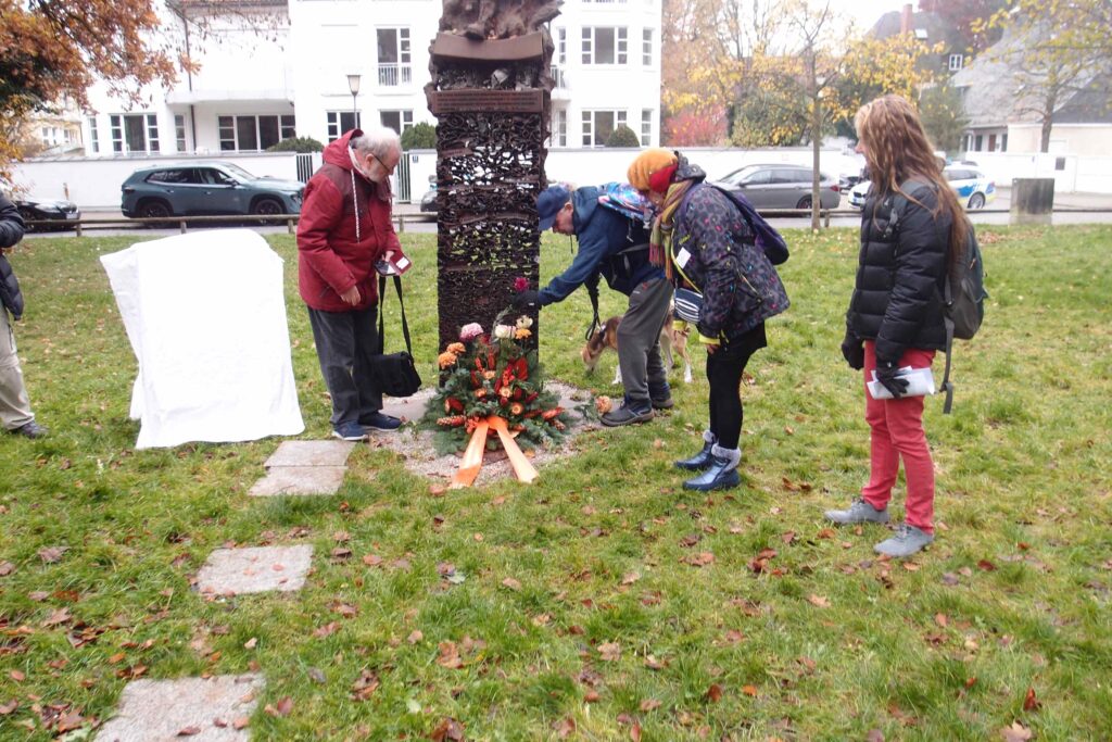 Gedenkfeier zur 88. Reichspogromnacht · Bild 1