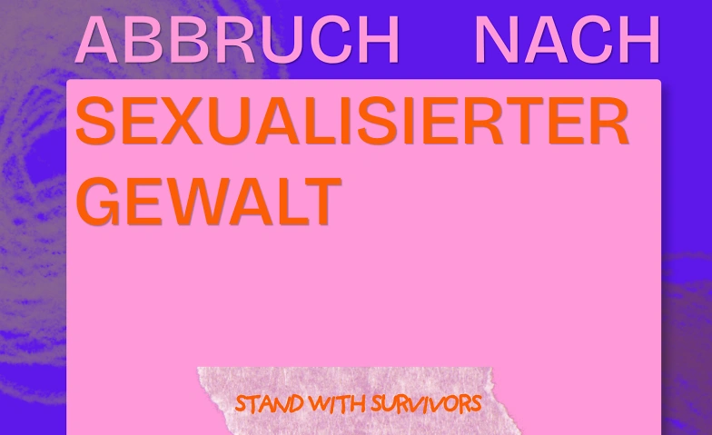 Podium "Abbruch nach sexualisierter Gewalt" · Bild 1