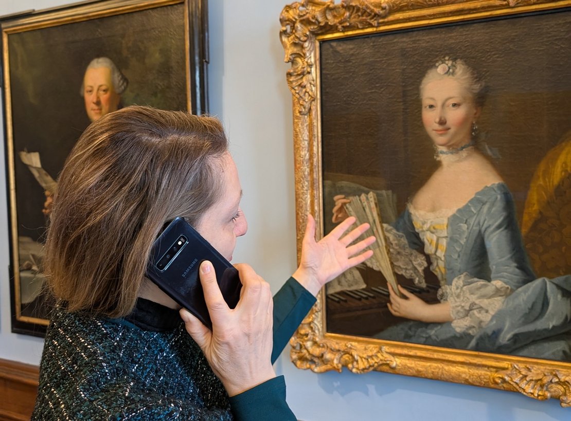 „Bei Anruf Kultur“ - Kunstschätze des Maximilianmuseums per Telefon entdecken · Bild 1