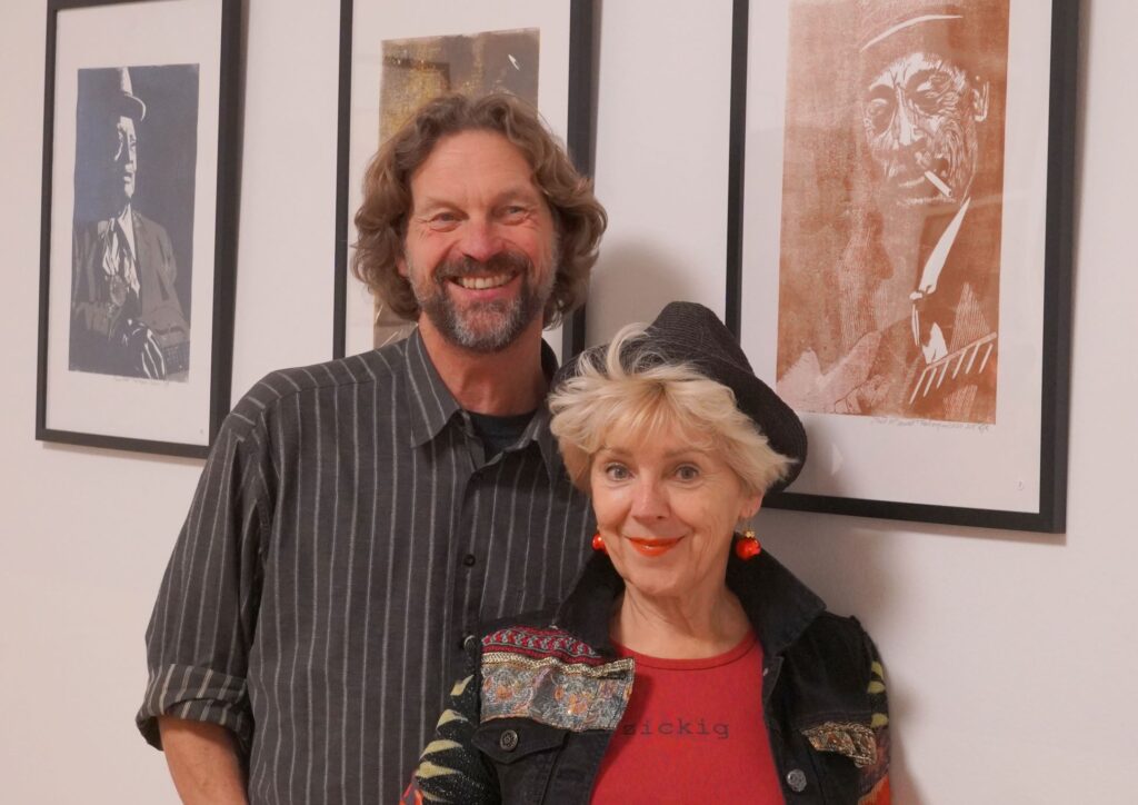 Finissage der Ausstellung „Faces Of The Blues“: Robert Richter und Alexander Fischer · Bild 1