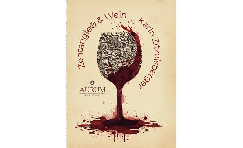 Zentangle® & Wein · Bild 1