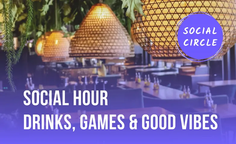 Tinder Social Hour: Drinks, Games & Good Vibes (FREE) · Bild 1