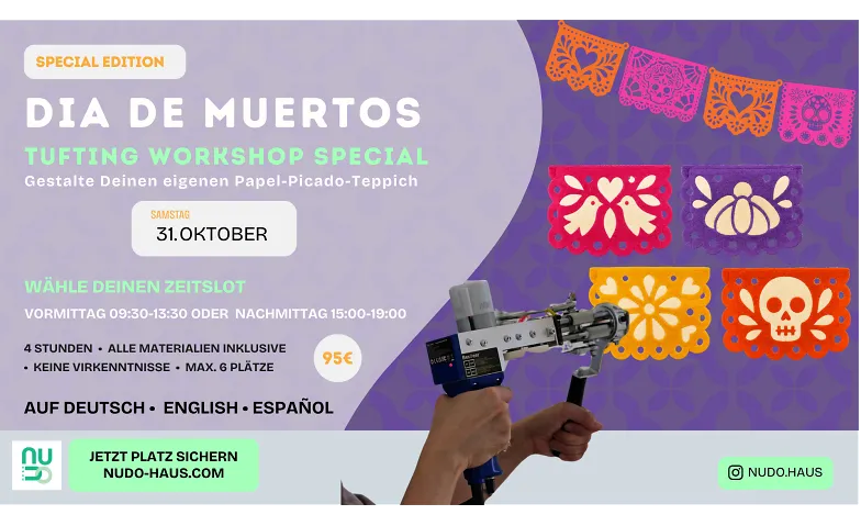 Dia de Muertos - Tufting Workshop Special · Bild 1