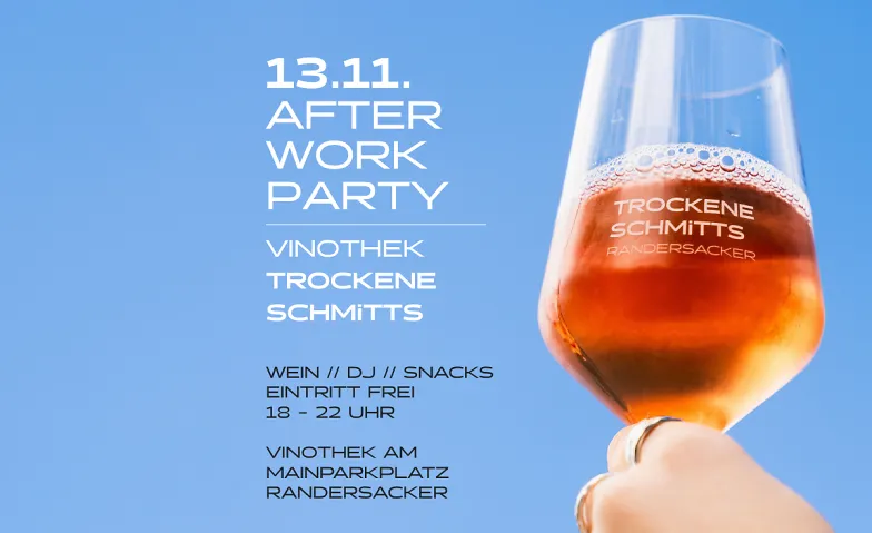 After Work Party in der Vinothek Trockene Schmitts · Bild 1
