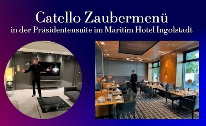 Catello Zaubermenü in der Präsidentensuite des Maritim Hotel · Bild 1