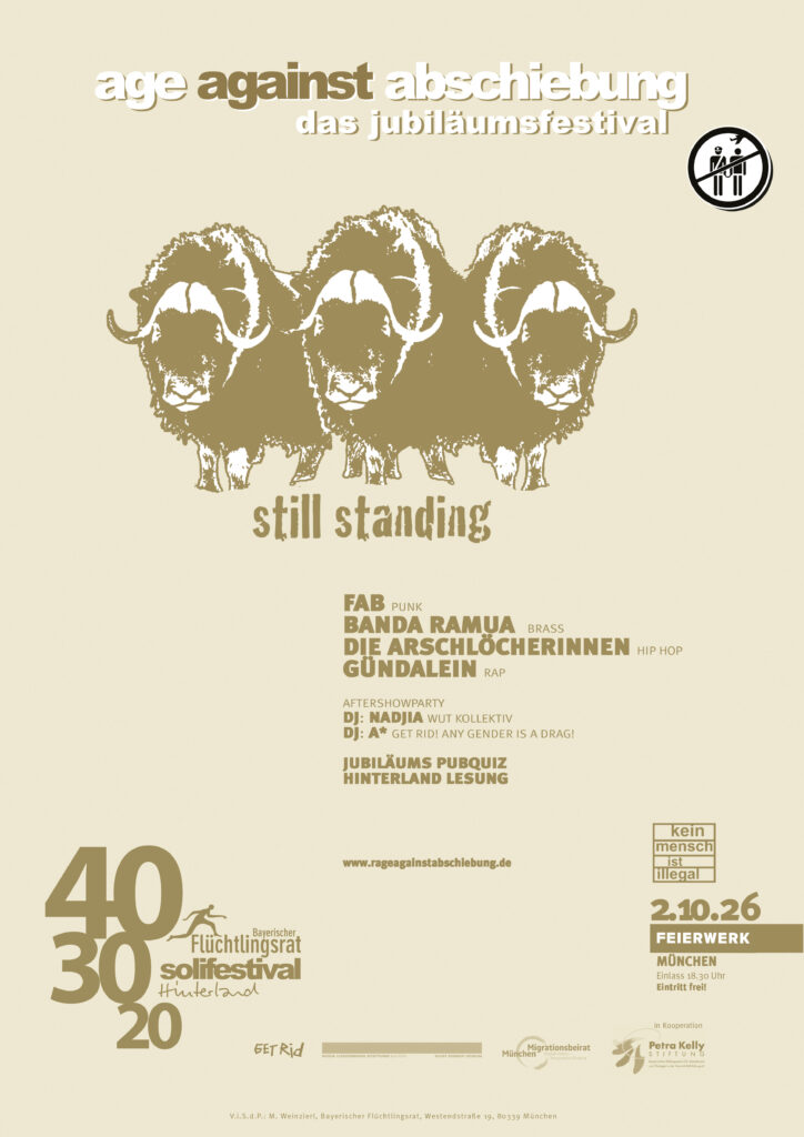 age against abschiebung | „still standing“ · Bild 1