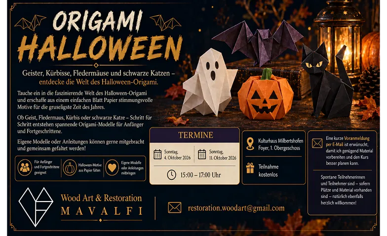 „Origami – Halloween“. · Bild 1