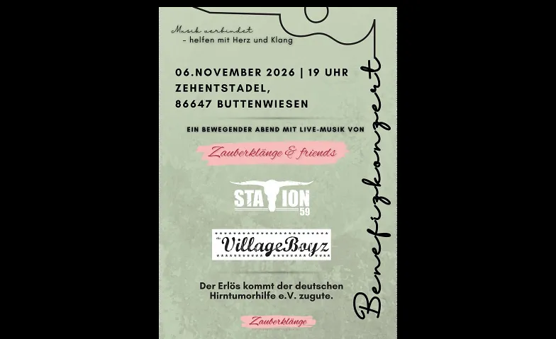 Benefizkonzert zu Gunsten der deutschen Hirntumorhilfe e.V. · Bild 1