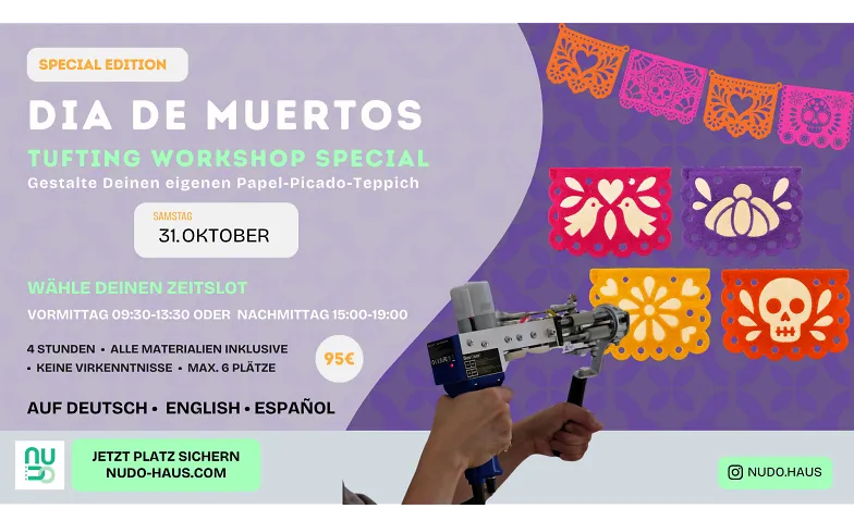 Dia de Muertos - Tufting Workshop Special · Bild 1