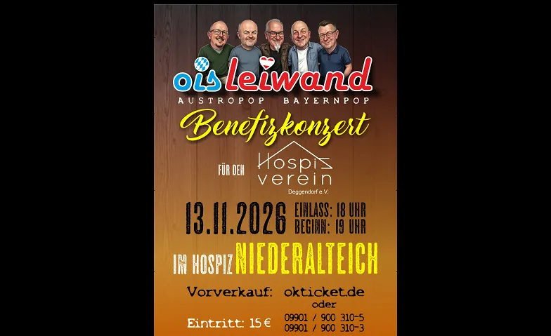 Benefizkonzert "Ois Leiwand" · Bild 1