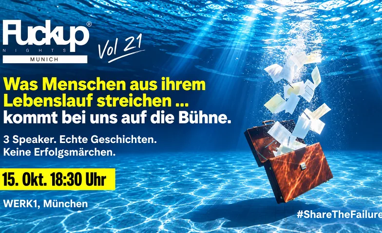 FuckupNights Munich Vol. 21 · Bild 1