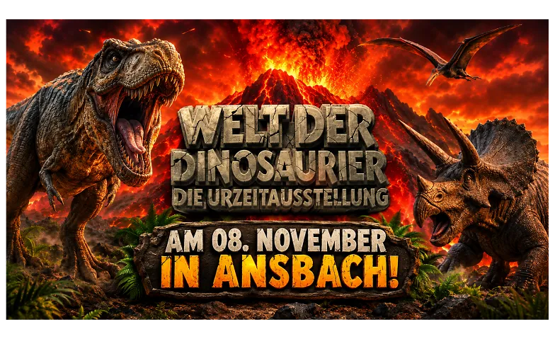 Welt der Dinosaurier - Ansbach Tagungszentrum Onoldia · Bild 1