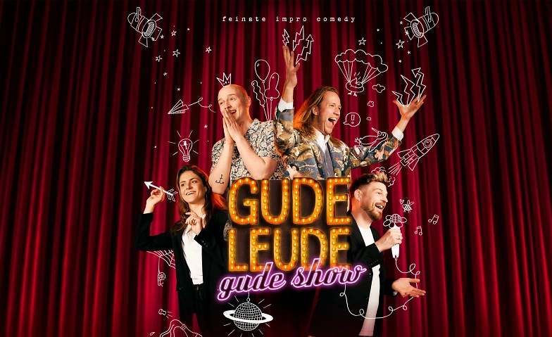 GUDE LEUDE? – GUDE SHOW! ImproComedy trifft Gameshow trifft · Bild 1