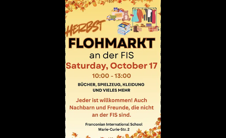 Herbst Flohmarkt 17.10.2026 · Bild 1