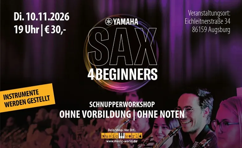 Sax4Beginners - in 3 Std. vom ersten Ton zum ersten Song · Bild 1