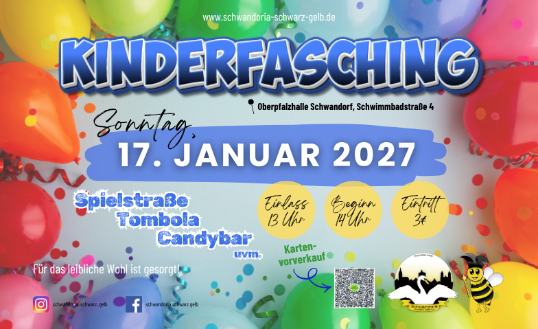 Kinderfasching der Schwandoria Schwarz-Gelb e. V. · Bild 1