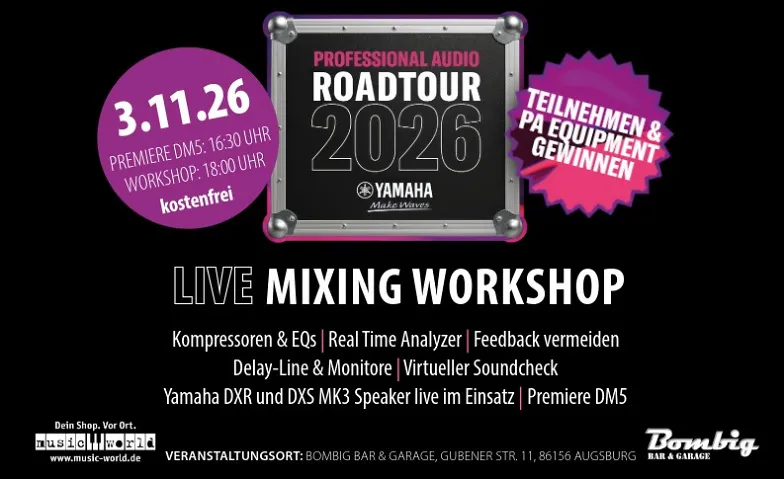 Yamaha Live-Mixing-Workshop · Bild 1
