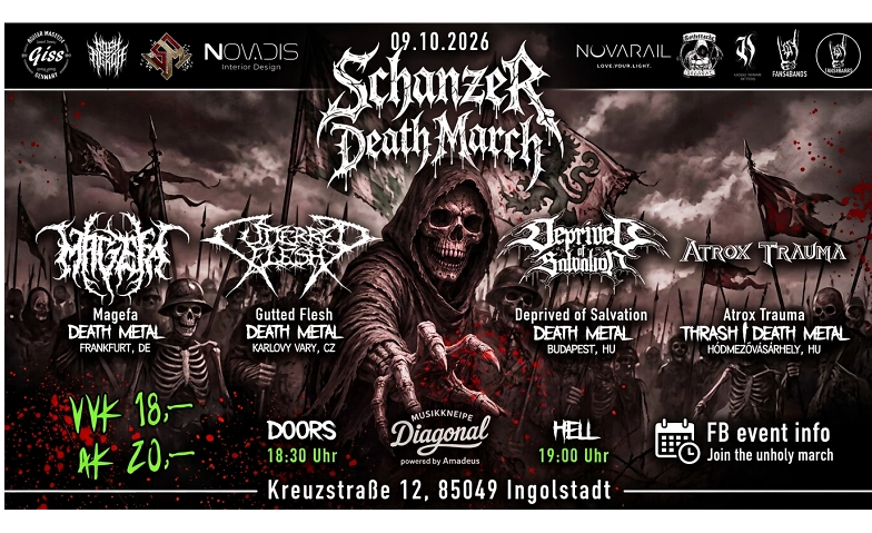 Schanzer Death March Vol.2-MAGEFA/Cutterred Flesh u.a. · Bild 1