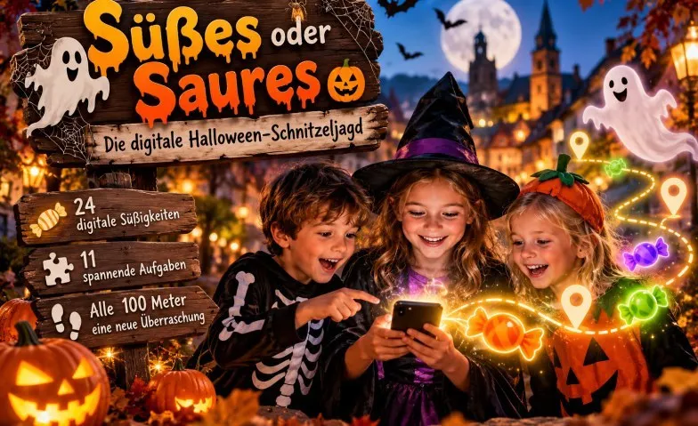 Süßes oder Saures - Die digitale Halloween-Schnitzeljagd · Bild 1