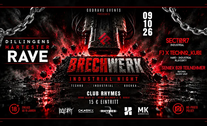 GODRAVE - BRECHWERK - INDUSTRIAL NIGHT · Bild 1