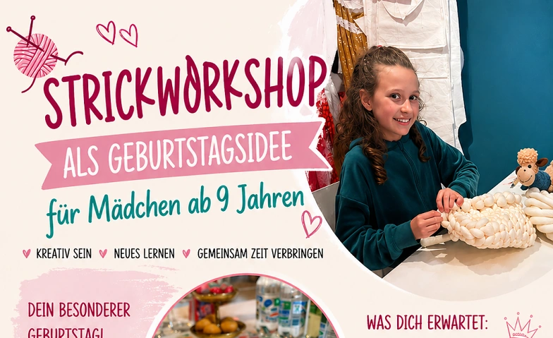 Geburtstag mal anders! Grobstrick-Workshop · Bild 1
