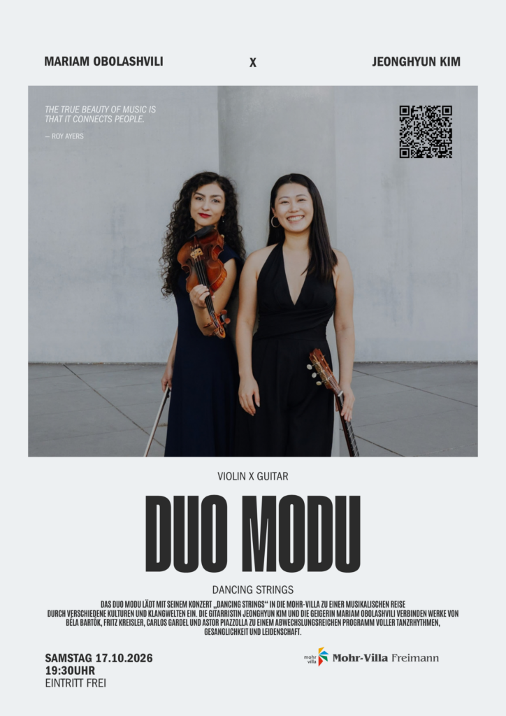 Dancing Strings – Live Konzert Duo MODU · Bild 1