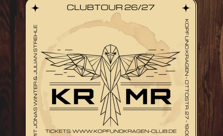 KRMR. Support: Julian Strehle & Jonas Winter · Bild 1