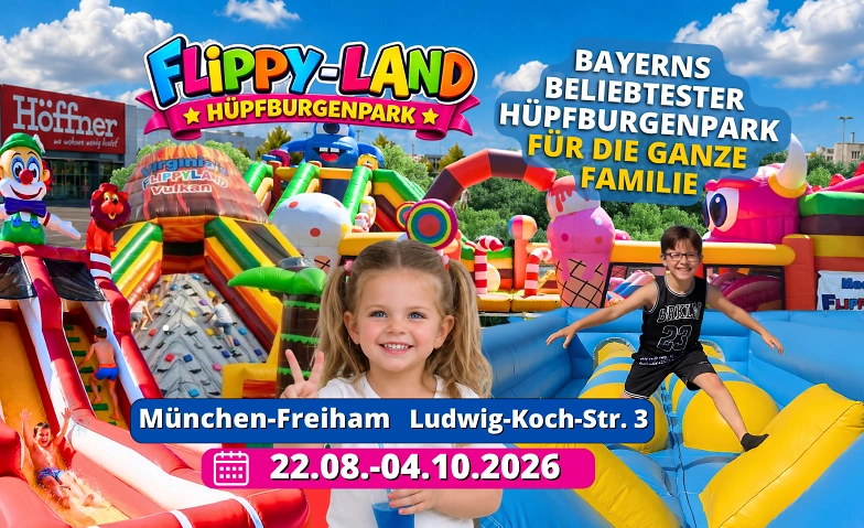 Flippy-Land München-Freiham – größter Hüpfpark · Bild 1