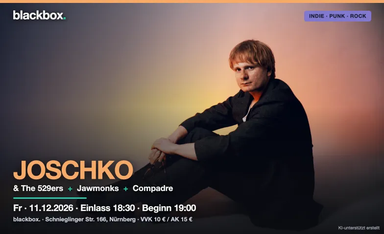 Joschko & The 529ers + Jawmonks + Compadre · Bild 1