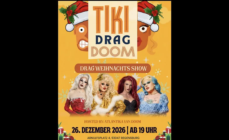 TIKI DRAG DOOM – Weihnachts Drag Show · Bild 1