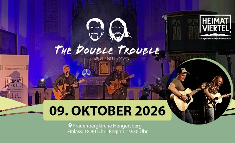 Heimatviertelkonzert The Double Trouble live & unplugged · Bild 1