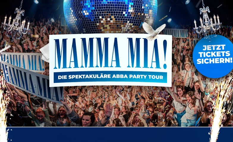 NÜRNBERG - MAMMA MIA - ABBA TOUR PARTYMOTTO · Bild 1