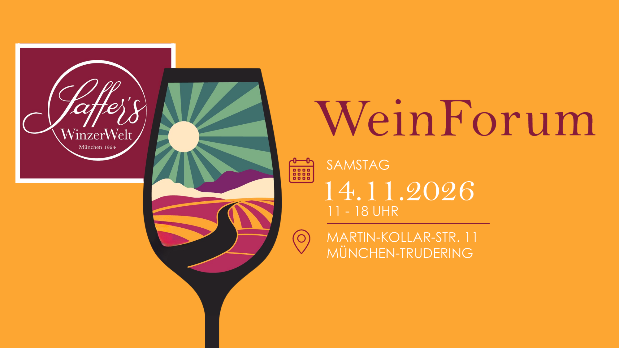 Saffer Hausmesse 2026 – WeinForum · Bild 1